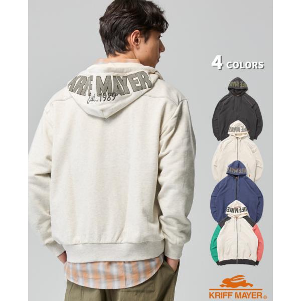クリフメイヤー KRIFF MAYER メンズ ユニセックス スウェット ストレッチ カジュアル ア...