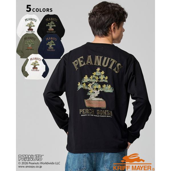 クリフメイヤー KRIFF MAYER メンズ レディース ユニセックス Tシャツ 長袖 バックプリ...