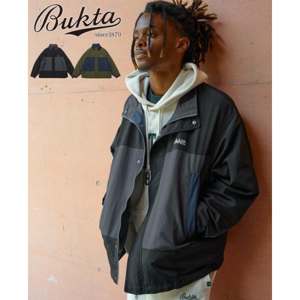 バクタ Bukta メンズ ユニセックス ブルゾン ライトアウター ハイネック ワイド 羽織り アメ...