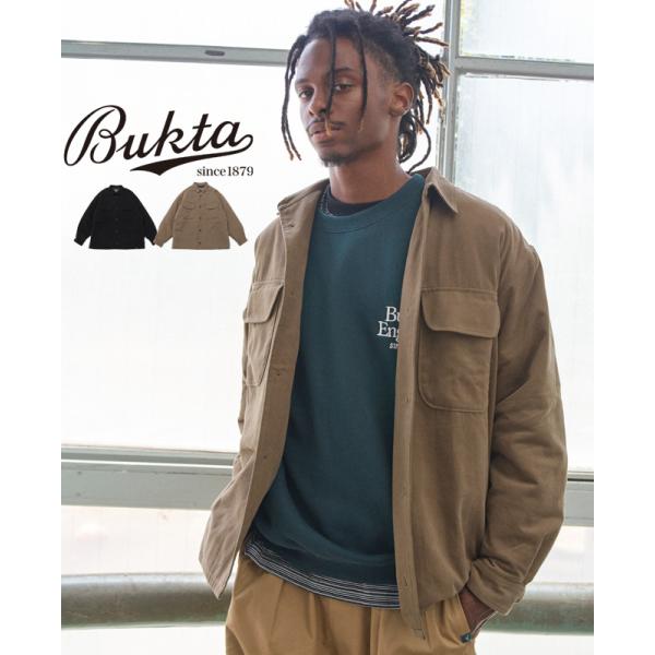 バクタ Bukta メンズ ユニセックス アウター ブルゾン シャツジャケット 長袖 羽織り 防寒 ...