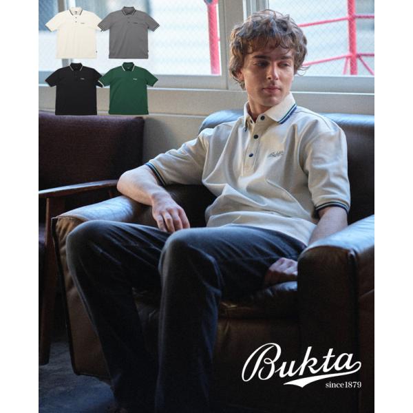 バクタ Bukta メンズ ユニセックス 半袖 吸水速乾 吸汗 ドライ ワンポイント刺繍 スナップボ...