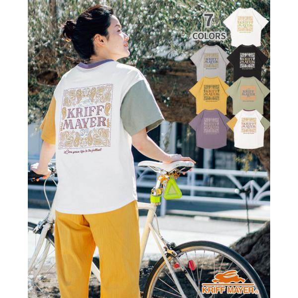 クリフメイヤーレディース KRIFF MAYER LADYS 半袖Tシャツ レディース Tシャツ 綿...