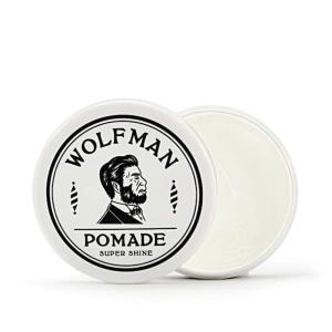 ウルフマン ポマード スーパーシャイン水性 整髪料 120g WOLFMAN - POMADE SUPERSHINE｜krios-shop