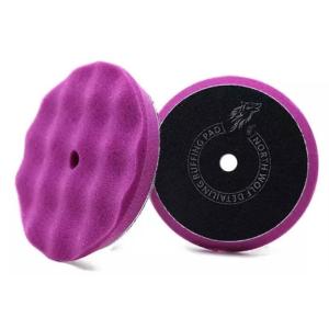 Splash North Wolf Wave type ウレタン ポリッシングパッド125mm 外径150mm (purple１枚)