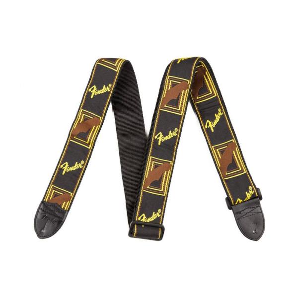 Fender ストラップ Fender? 2&quot; Monogrammed Strap, Black/Y...