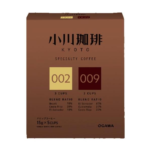 小川珈琲 スペシャルティコーヒーブレンド アソートセット ドリップコーヒー 5杯分 ×2個