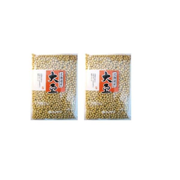 まめやの底力 北海道産大豆 (2kg（1kg×2袋）)
