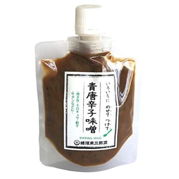 丸昌稲垣本店 青唐辛子味噌 スパウトパック 130g