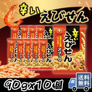 農心ジャパン 辛い えびせん 90gx10個//スナック/お菓子/辛いセウカン/サクサク/辛い風味/メウンセウカン/韓国菓子/韓国食材/韓国食品