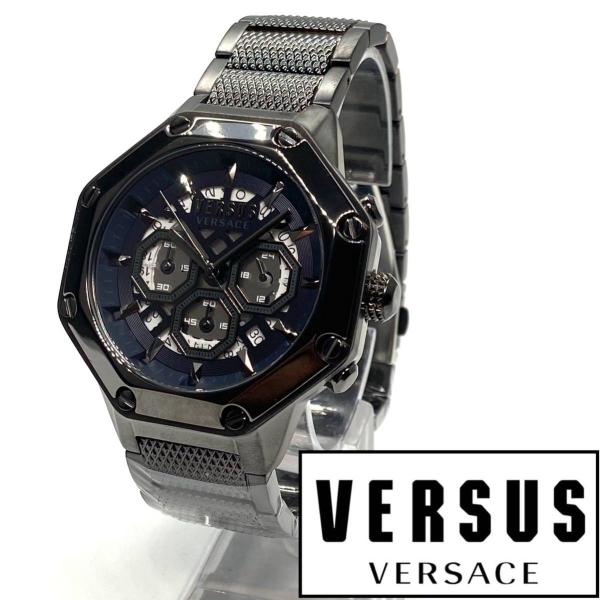 ●漂う高級感！ Versus Versace ヴェルサス ヴェルサーチ メンズ 腕時計 イタリア ク...