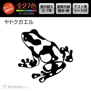 ヤドクガエル 爬虫類 両生類 カッティング ス...の詳細画像1