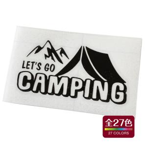 キャンプ アウトドア カッティングステッカー 屋外耐久 耐水 耐熱 おしゃれ かわいい｜kromo-design