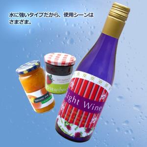 プラス ラベルシール 超耐水光沢フィルムラベル...の詳細画像4