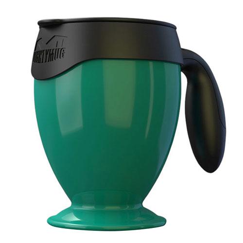 マイティーマグ グリーン もうこぼさない 日本初上陸の倒れないマグカップ MTM1481GRE