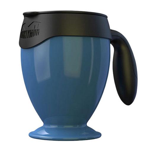 マイティーマグ ブルー もうこぼさない 日本初上陸の倒れないマグカップ MTM1482BLU