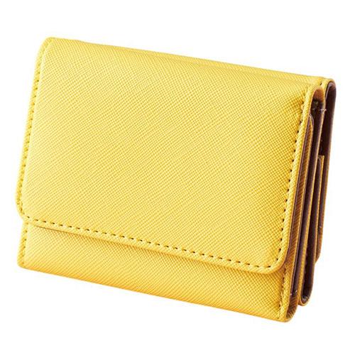 ジュンコ コシノ イコール 三つ折り財布 イエロー K60415424