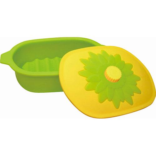 Mum's シリコンスチーマー グリーン 22×15×8.5cm B1067520