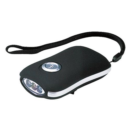 ポケットダイナモライト 〔手回し充電式 バッグの中でもかさばらないポケットサイズ〕 C7103016