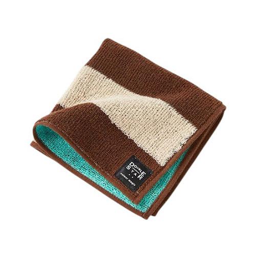 楠橋紋織 colour magic タオルハンカチ ティラミス/ブラウン (25×25cm・綿100...