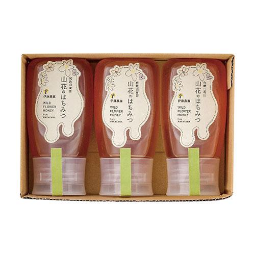 伊藤農園 山花はちみつ3個セット 〔山花はちみつ300g×3個〕 和歌山・有田の山花で咲いていた花か...