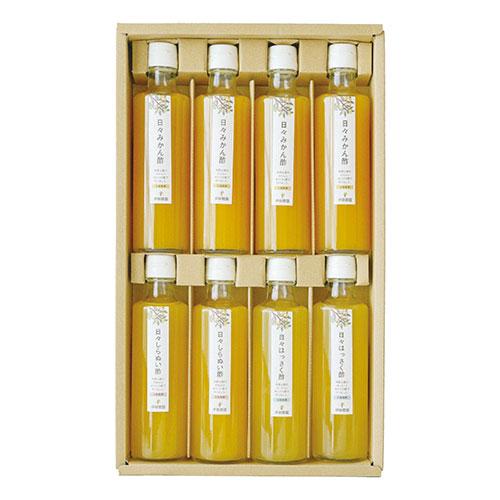 伊藤農園 日々かんきつ酢詰合せ 〔日々かんきつ酢(みかん4本・しらぬい・はっさく各2本・各270ml...