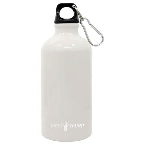 フィールドチャンプ アルミボトル500ml 軽くて携帯に便利・カラビナ付き オフホワイト 22557...