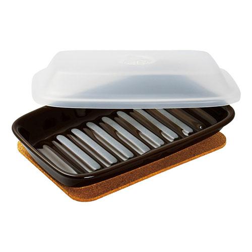 ケデップ マイクロウェーブヒートプラス マット付 クリア K60605416