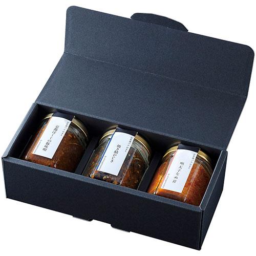 下鴨茶寮 山海の幸 京都ぽーくの豚味噌(110g)・明太子なめ茸(100g)・焼き鯖ひじき(55g)...