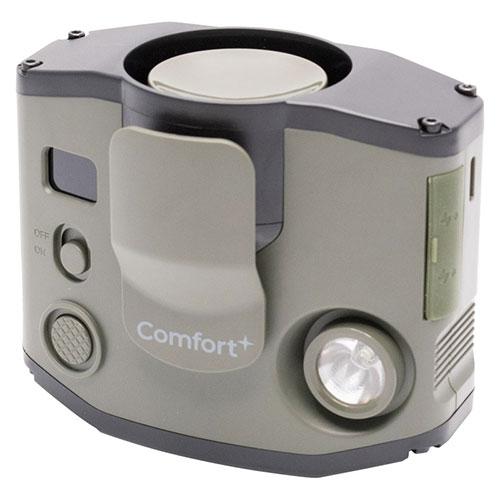 Comfort+ 多機能携帯ファン Buwatto ブワット モスグリーン 〔USBケーブル・ストラ...