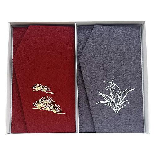 エステル エステルちりめん金彩金封ふくさ慶弔セット 〔約200×120mm〕 22618212