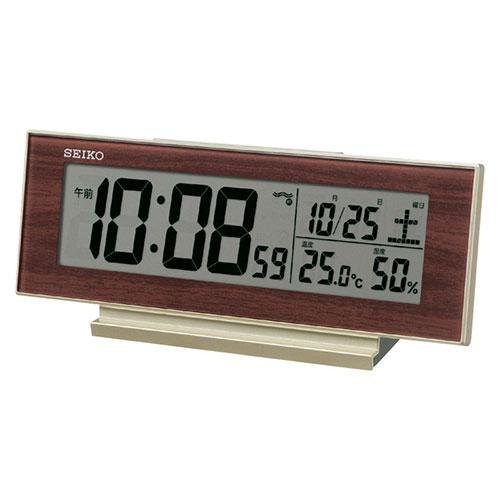 セイコー 電波デジタル目覚まし時計 〔約51×206×82mm〕 22621004