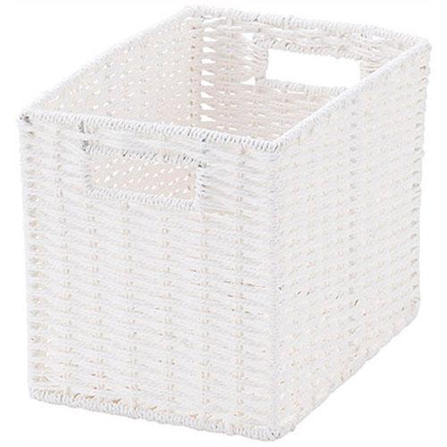 ちどり産業 ペーパーバスケット深型ハーフタイプ ホワイト CH-405WH