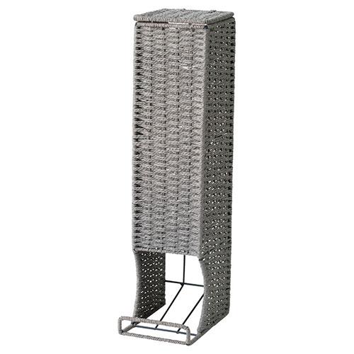 トイレットペーパー入れ グレイ 13.5×18.5×56cm CH-526GY C7079040