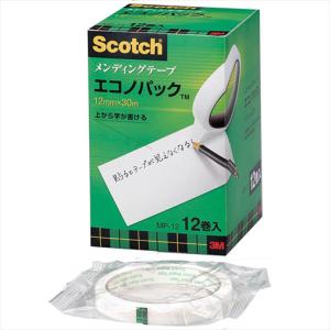 3M Scotch スコッチ メンディングテープエコノパック 12mm 3M-MP-12｜krypton