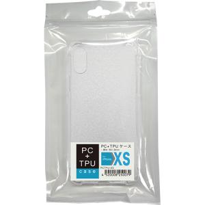 日本トラストテクノロジー iPhoneXS用PC+TPUケース (クリア) PCTPU-XS｜krypton