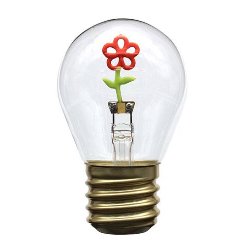 日本トラストテクノロジー Funny Neon Bulb 電球型イルミネーション ネオンライト はな...