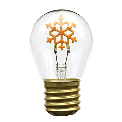 日本トラストテクノロジー Funny Neon Bulb 電球型イルミネーション ネオンライト ゆき...