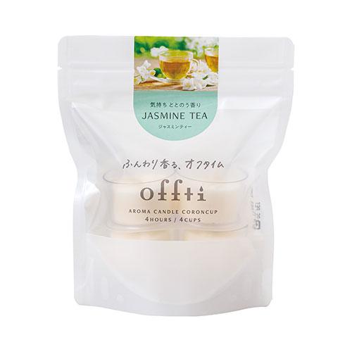 ペガサスキャンドル offti オフティ アロマキャンドル コロンカップ ジャスミンティー 心地よい...