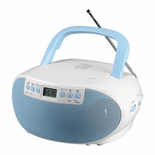 WINTECH CDラジオ ブルー KC-132A
