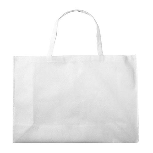 ARTEC カラー不織布バッグ 15cmマチ付き 大(63×46cm) 白 マチ15cmの大容量底板...