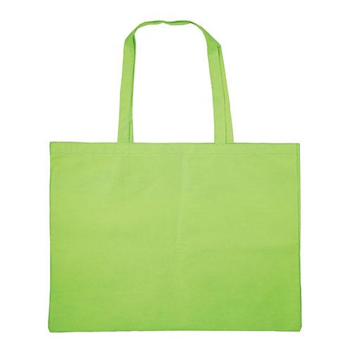 ARTEC カラー不織布バッグ 大(63×46cm) 黄緑軽くて丈夫な肩掛けできる ATC11319