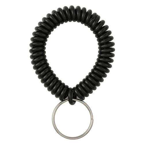 蝶屋物産 No.400 コイルブレス(紛失防止用) コンパクト&amp;便利 伸縮自在のブレスレット型キーリ...