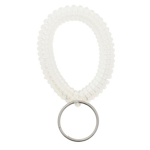 蝶屋物産 No.400 コイルブレス(紛失防止用) コンパクト&amp;便利 伸縮自在のブレスレット型キーリ...