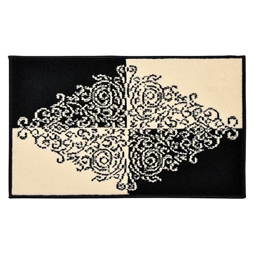 ウィルトン織マット 60×90cm(パイル長約7mm) モダンでお洒落なデザイン K60610217