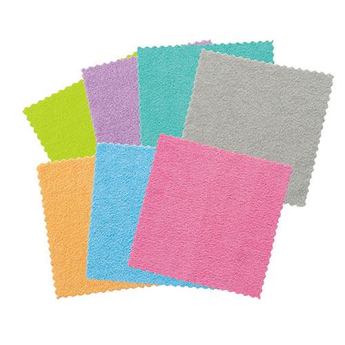 マイクロファイバーデイリークロス7枚組 毎日の使い分けで楽しくお掃除 ループハンドル付き SP-34...