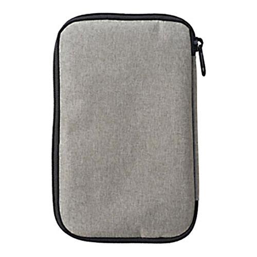 すっきり収納マルチポーチ コスメや文具・モバイルグッズの整理に役立つファスナーポーチ SP-3508...