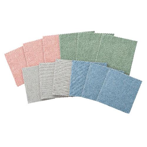 ティッシュみたいなお掃除クロス12枚組 洗って繰り返し使えるマイクロファイバー SP-35705