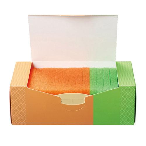 マイピカ 毎日つかいきりスポンジ18個入 毎日とりかえて使えるので衛生的 にんじんモチーフ SP-3...