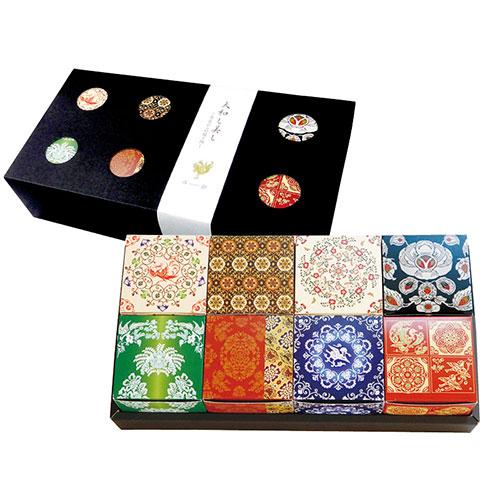 奈良祥樂 大和し美しオリーブなあられ8箱セット オリーブなあられ(あっさり塩・えび風味・昆布入り・こ...