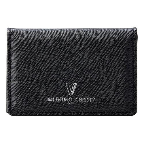 ヴァレンティノ・クリスティー 名刺入れ ブラック K60114026